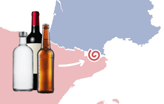 Los mejores precios en alcohol en La Jonquera